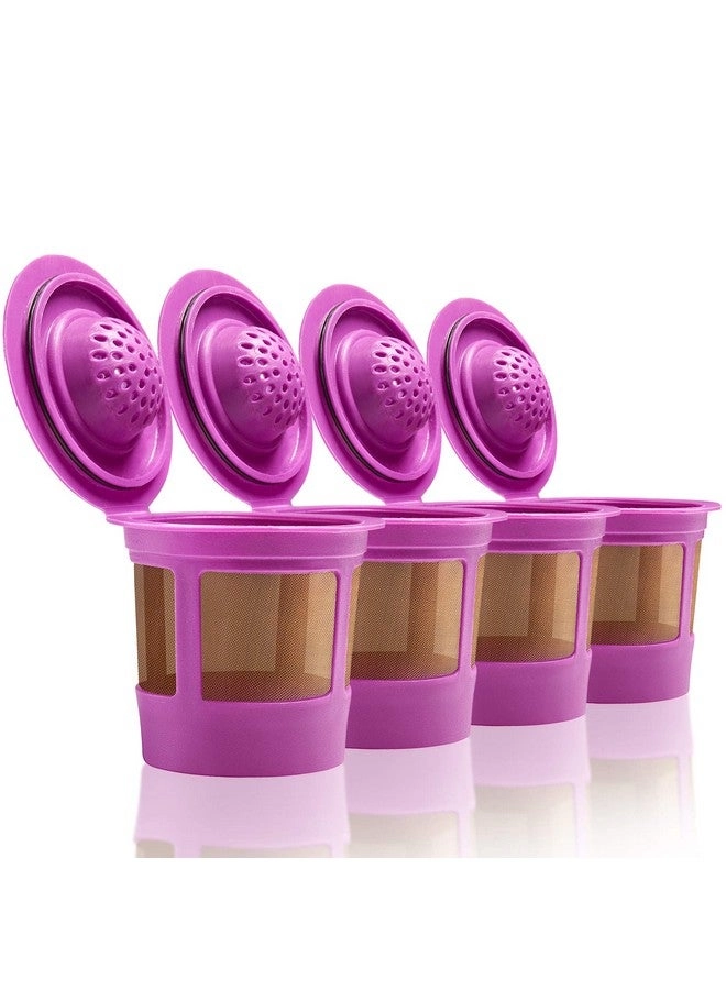 Reusable K Cup - 4-Pack Compatible with Keurig K Supreme, K Supreme Plus, K Slim