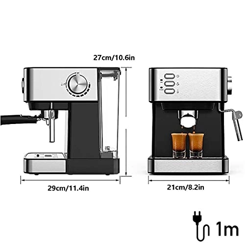 Automatic Coffee Machine - 1.5L Smart Touch Drip