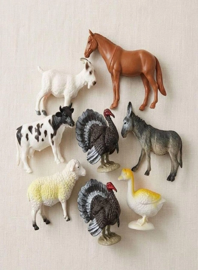 Farm Animal Toys - 3 years+ 6 pieces