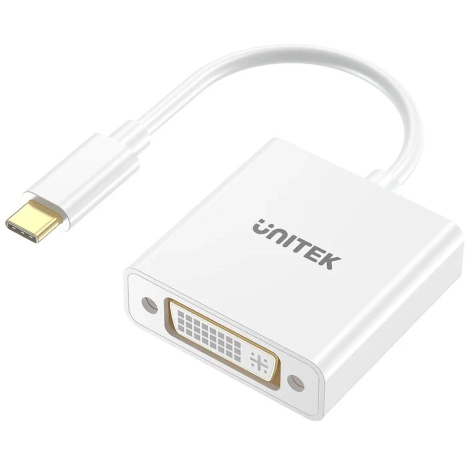 UNITEK USB-C To DVI Adapter - USB-C 1080p@60Hz