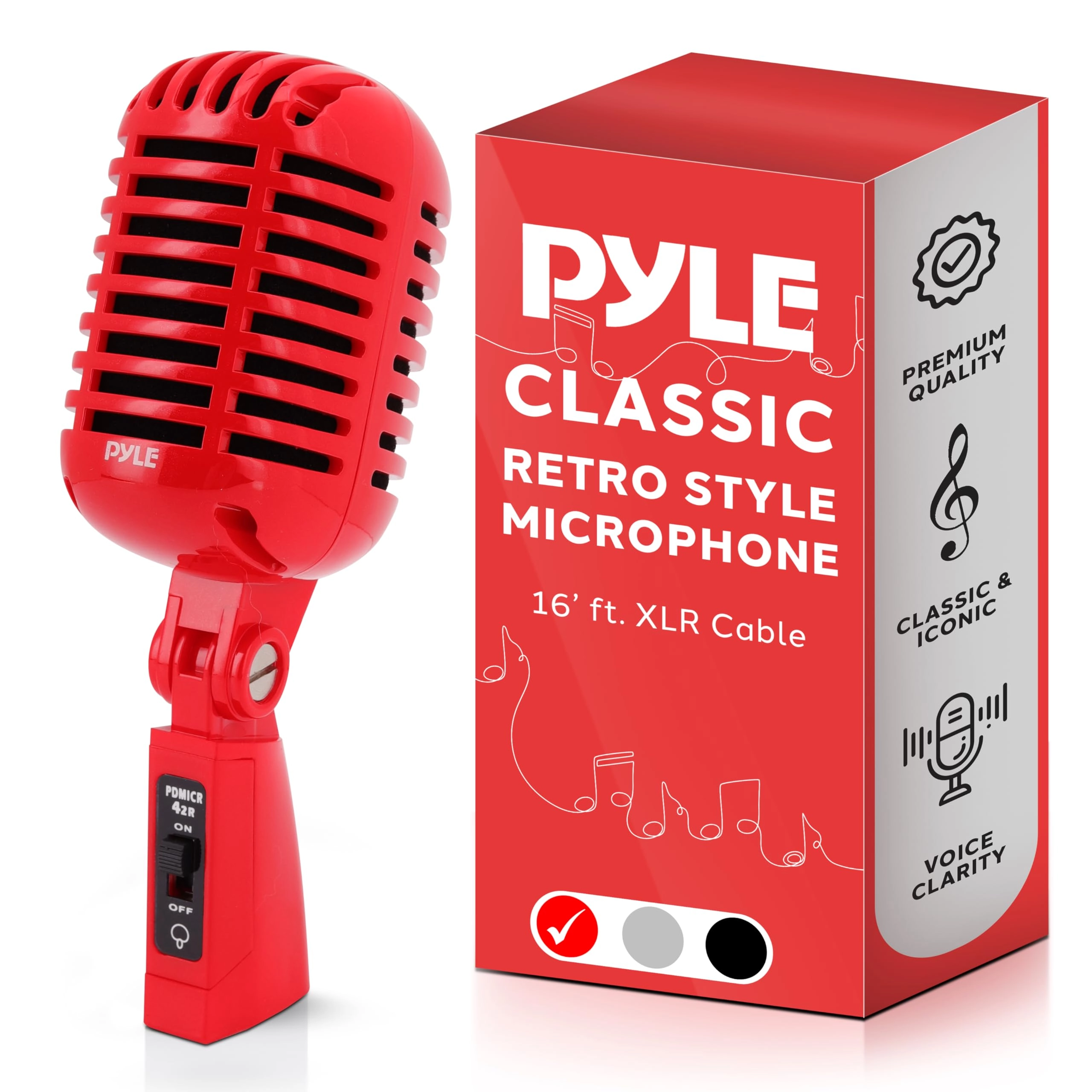 Pyle PDMICR42R XLR Microphone