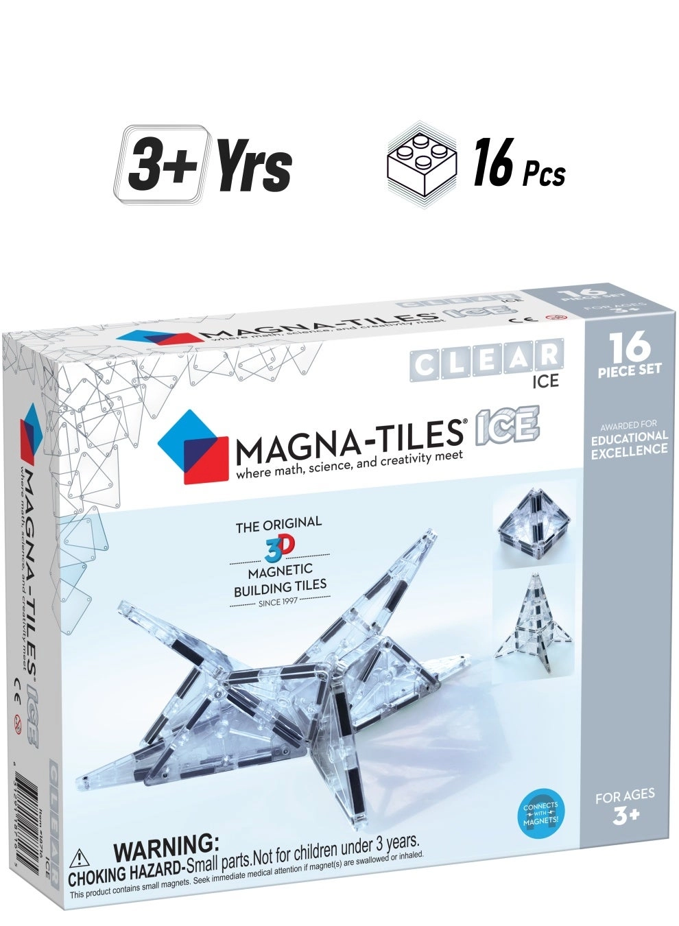 Magna-Tiles Ice - 16 pcs