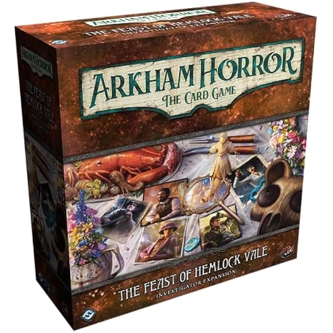 Asmodee Arkham Horror: The Card Game: The Feast of Hemlock Vale Investigator Expansion
