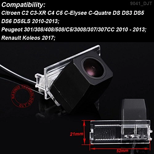 CCD car rear view camera - Intelligent Night Vision wireless 1280 x 720