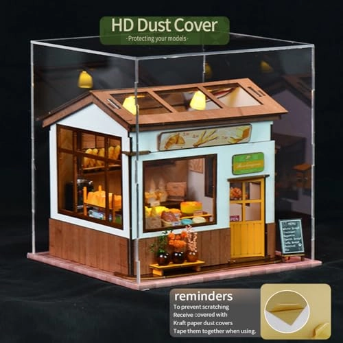 Miniature Wooden Dollhouse