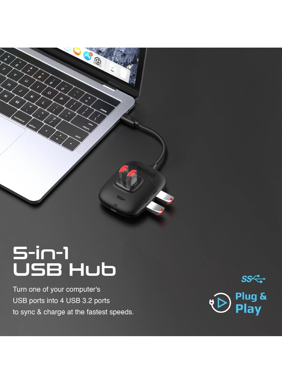 SnapHub-4 - USB