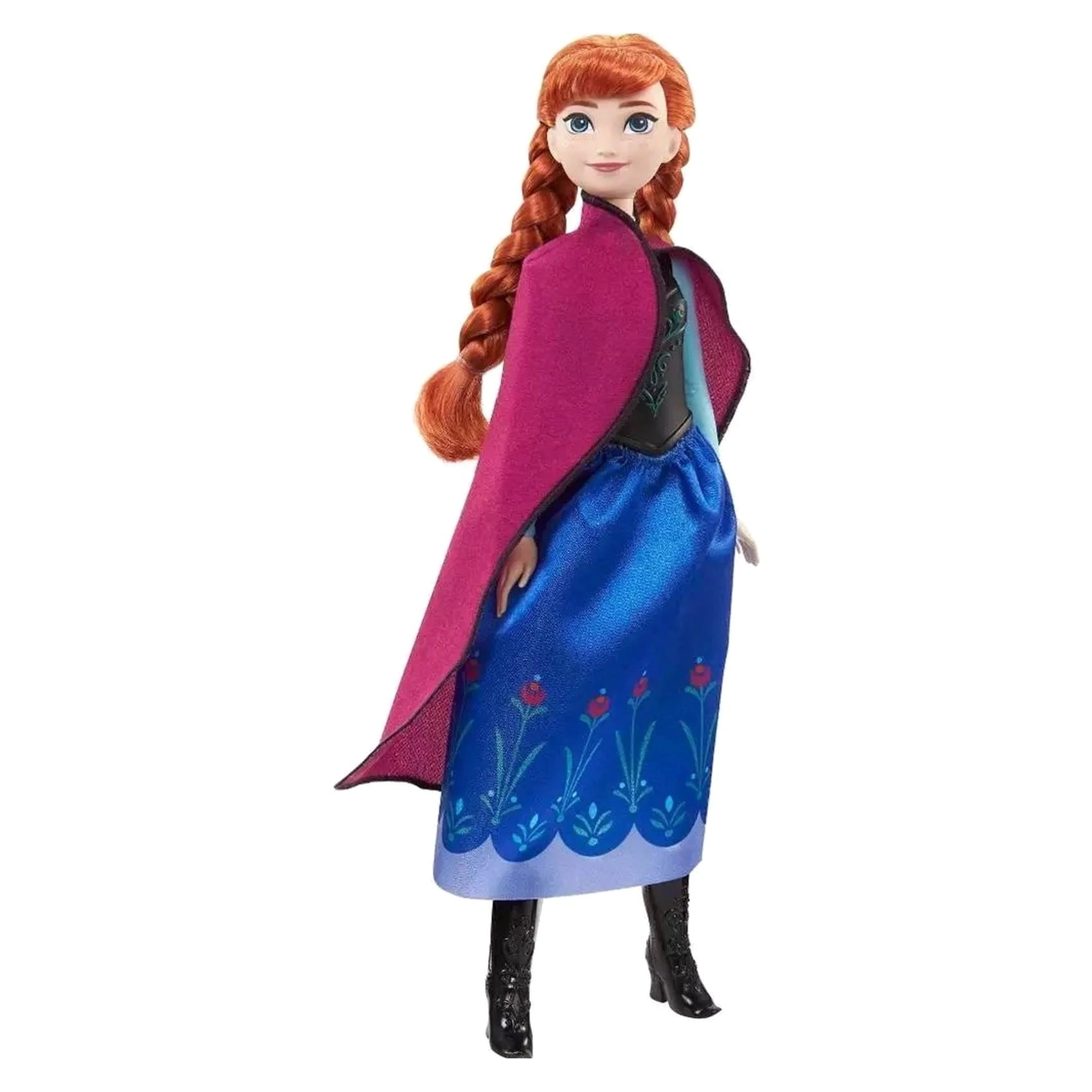 Anna Fashion Doll - 32.5 cm blue and purple travel outfit