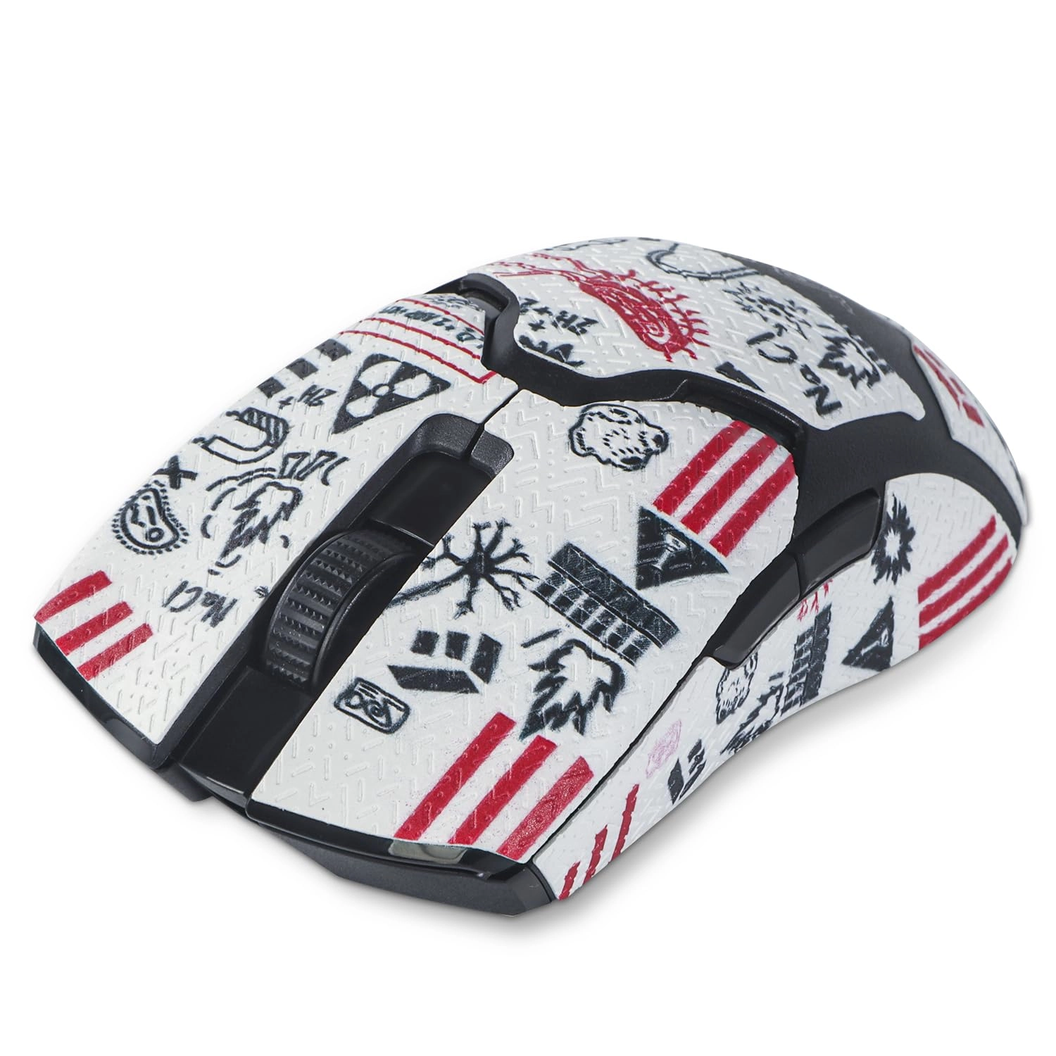 immoenuc Mouse Grip Tape Stickers - Razer Viper V2 Pro Anti Slip Sweat-Resistant