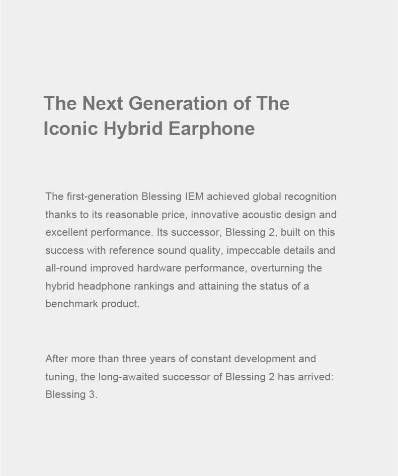 Blessing 3 Wired Earbud