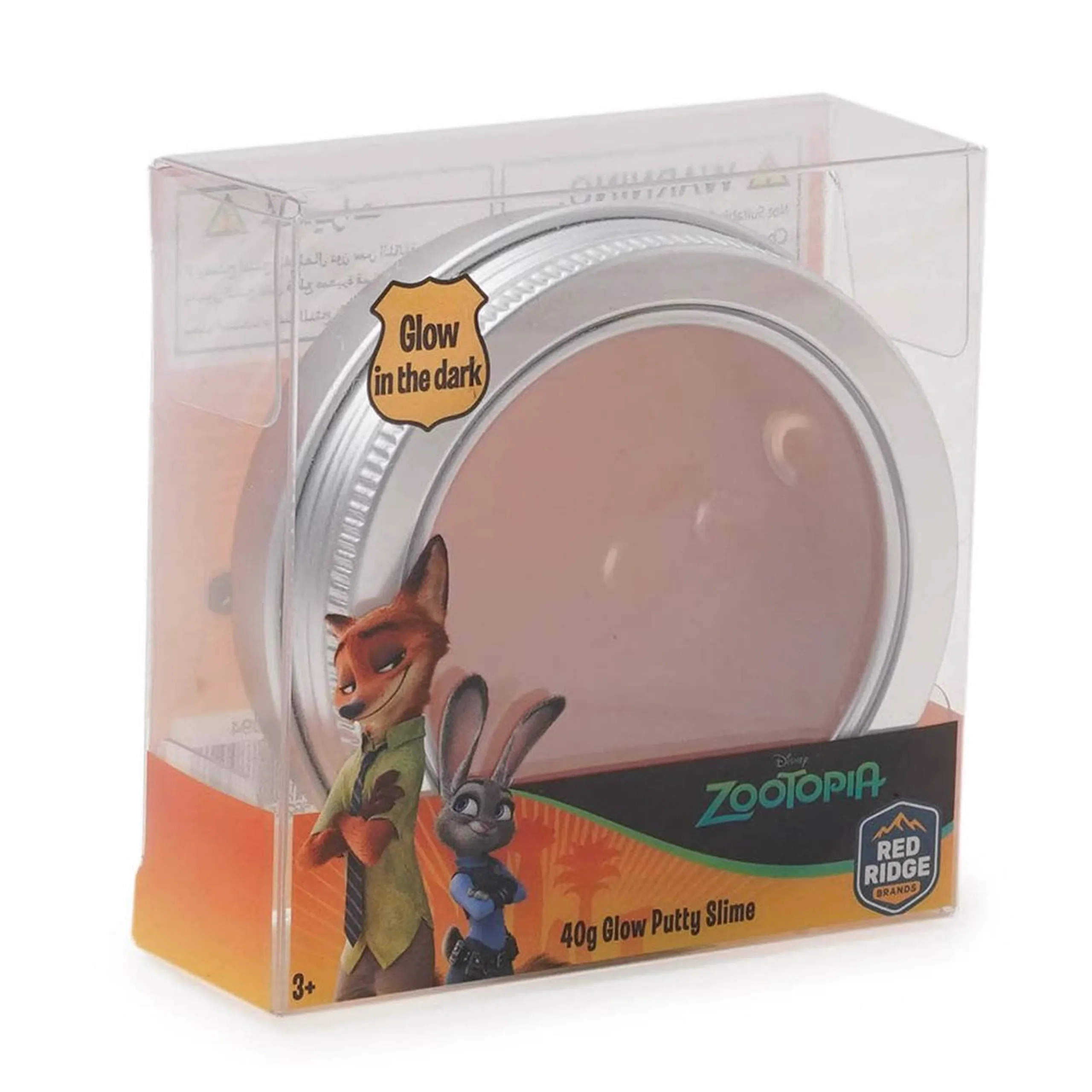 Zootopia Glow Putty Slime - 3+ years