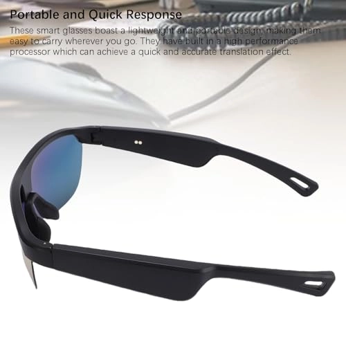 AI Translator Glasses - Bluetooth V5.4 100+ Languages