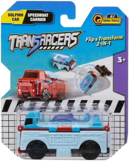 2-In-1 Flip Vehicle - Dolphin Pocket Car