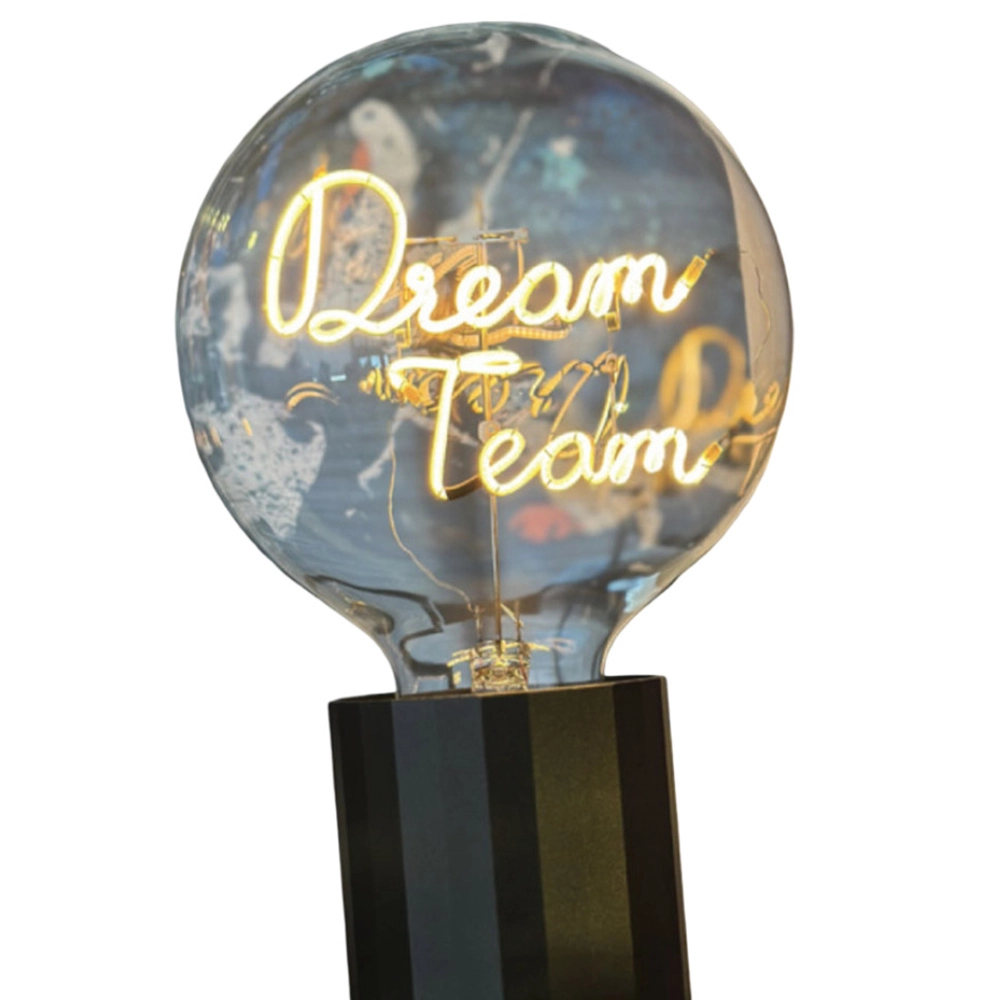 MESSAGE IN THE BULB Dream Team Portable Bulb - 13X19Cm Wireless LED