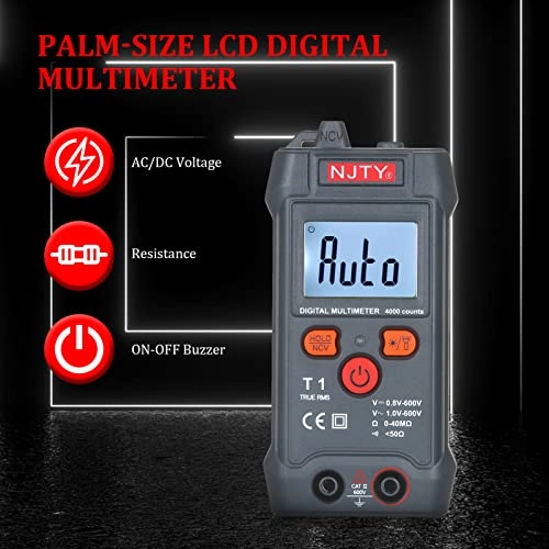 Voltage Tester - 4000 counts True RMS 600V