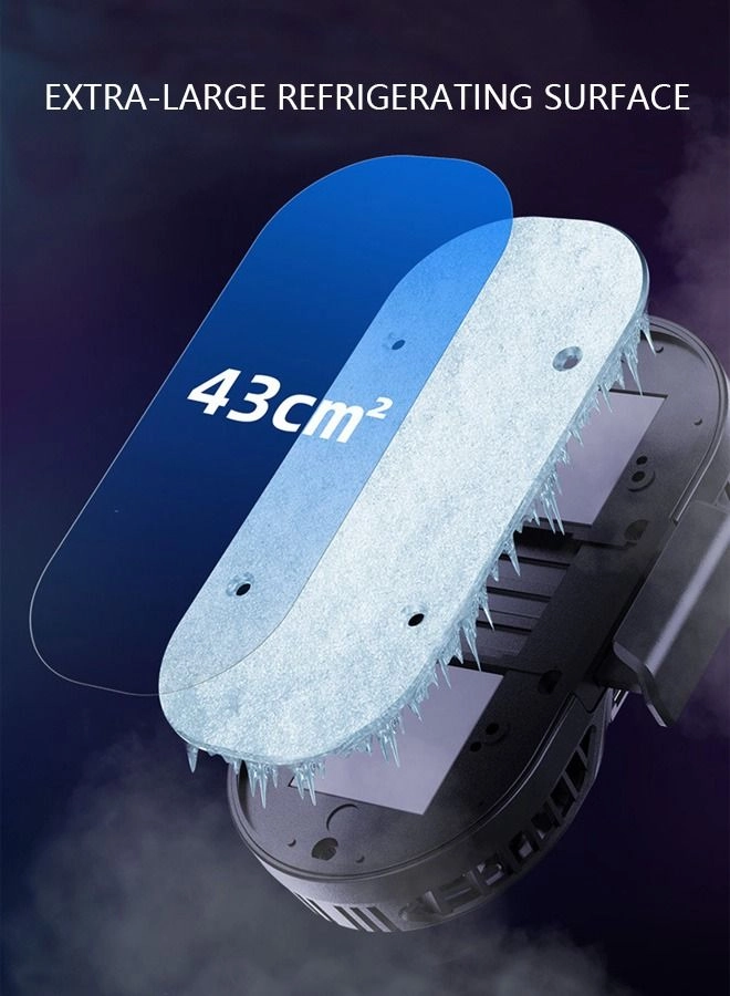 Phone Cooler - Dual Cooling Chip RGB Light