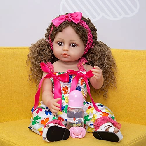 Reborn Baby Doll - 22 Inch Full Vinyl Baby Girl