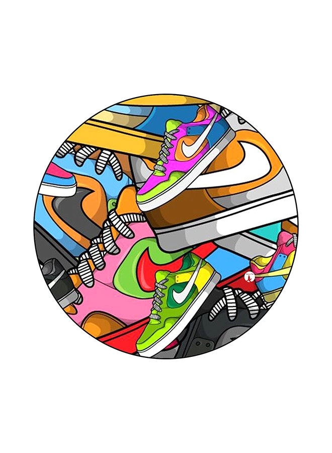 Shoes Print Mouse Pad