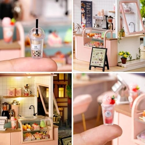 Miniature Dollhouse Kit - Sunshine Tea Station