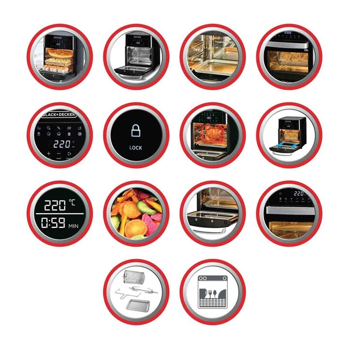 Digital Air Fryer Oven AOF150-B5