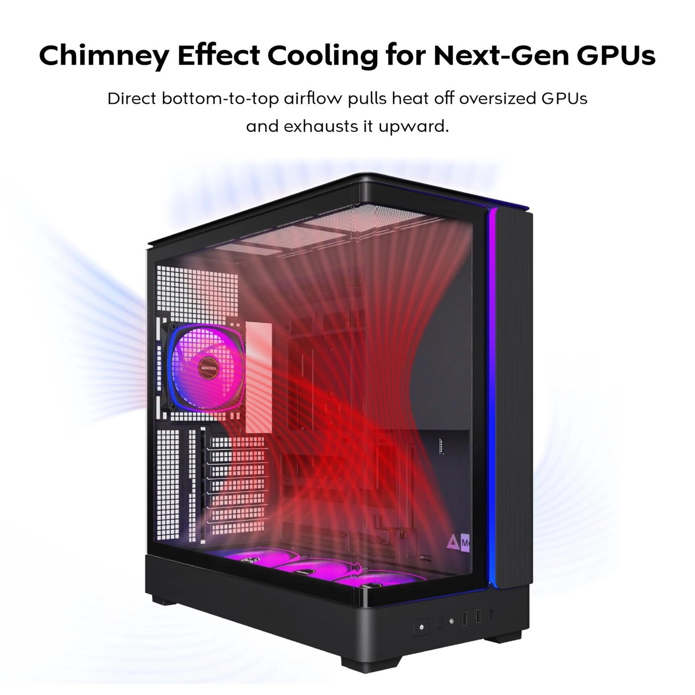 King 45 PRO - ATX 360mm Radiator Support 4 ARGB PWM Fans
