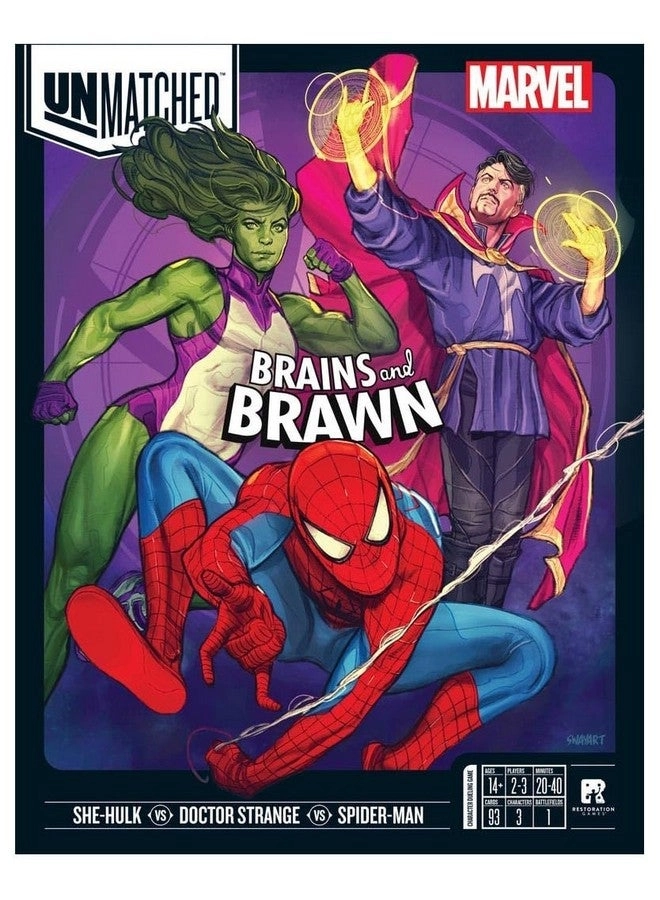 Unmatched: Marvel - Brains and Brawn