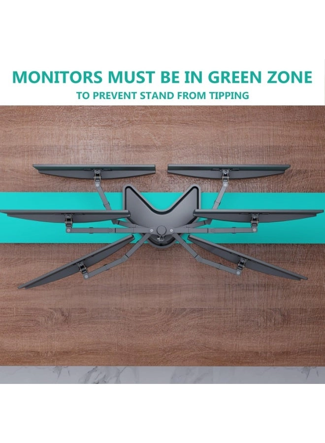 Dual Monitor Stand - 2 27 inch 75x75mm 100x100mm