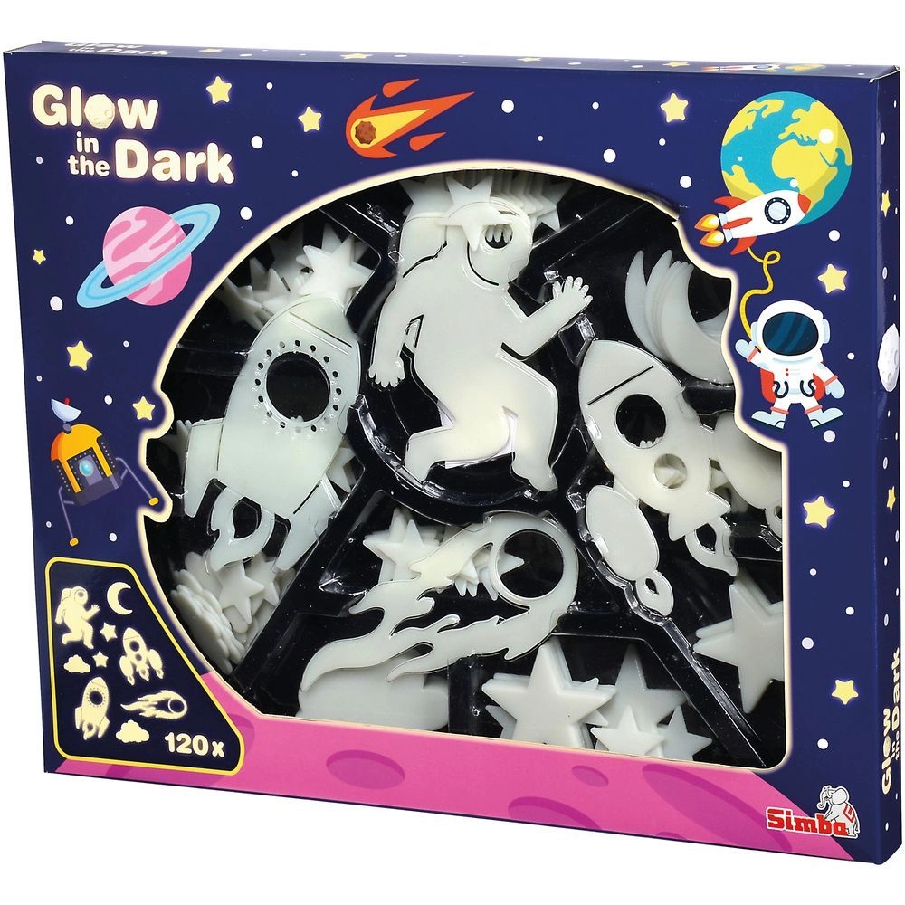 Glow In The Dark Space Mega Set - 3 +