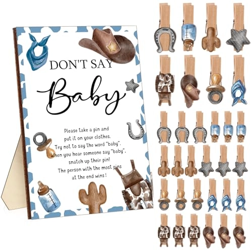 Don't Say Baby - 51 Pcs Baby Shower