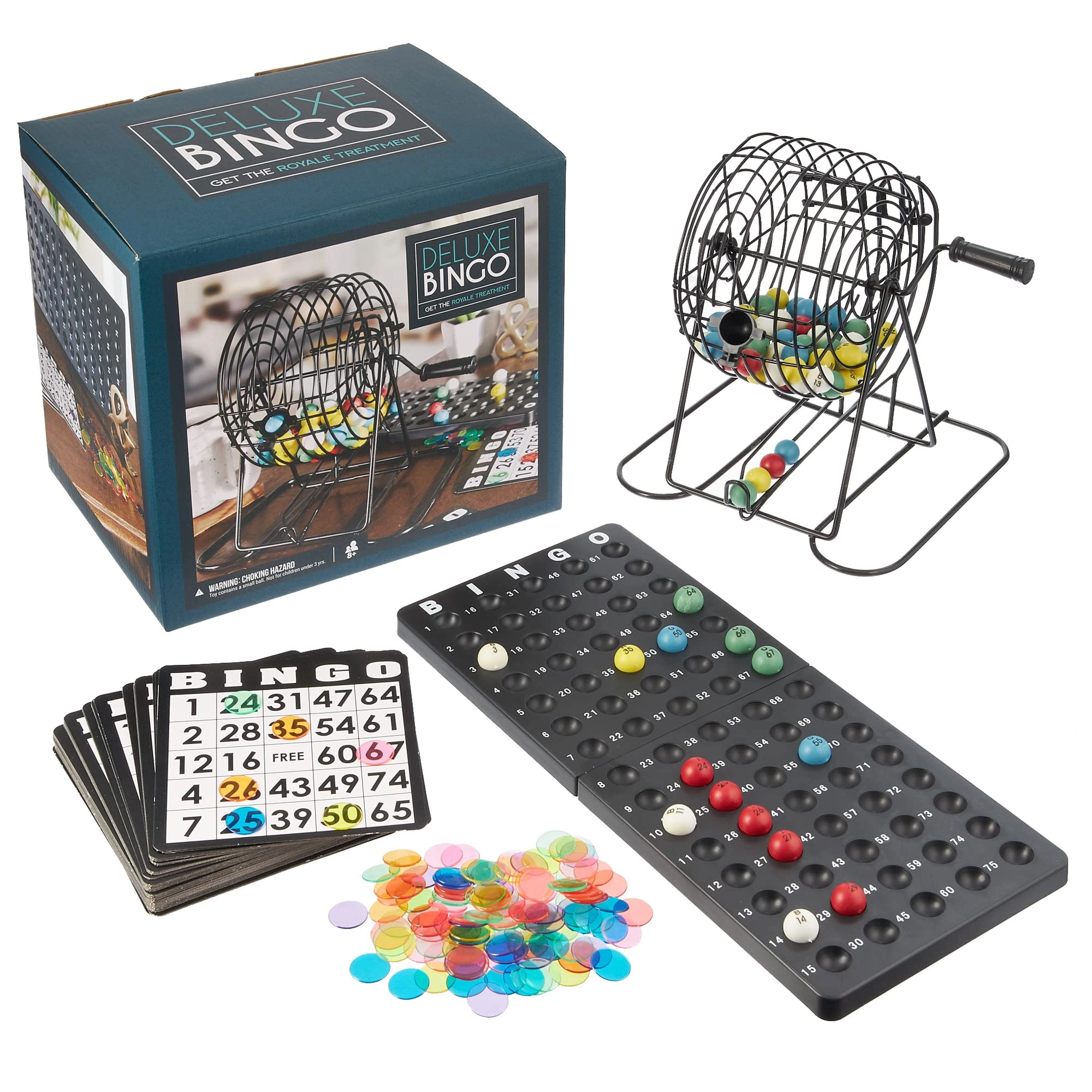 MZA STORES Deluxe Bingo Game + Free Expansion Set