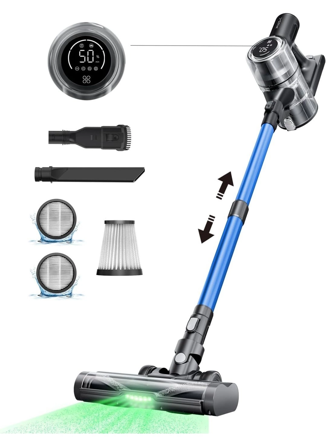 Proscenic P13 - Cordless 50Mins