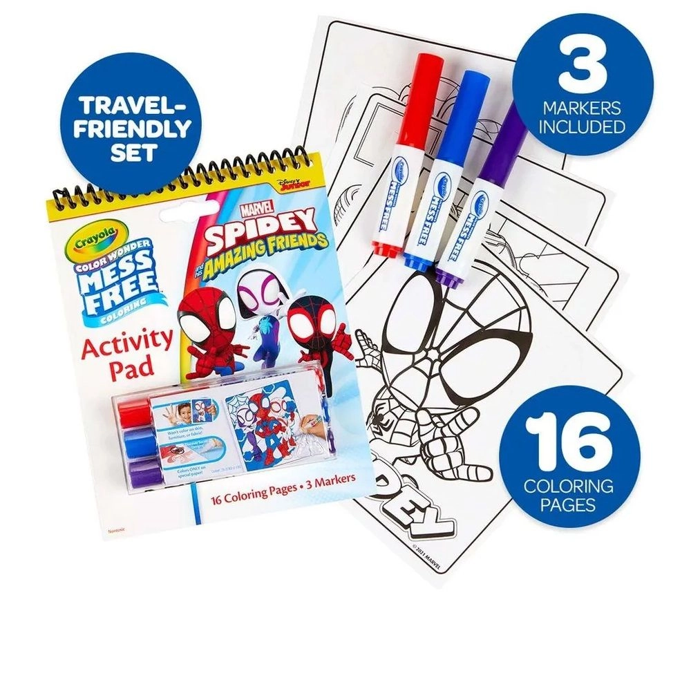 Activity Pad And Marker - Multi Colour