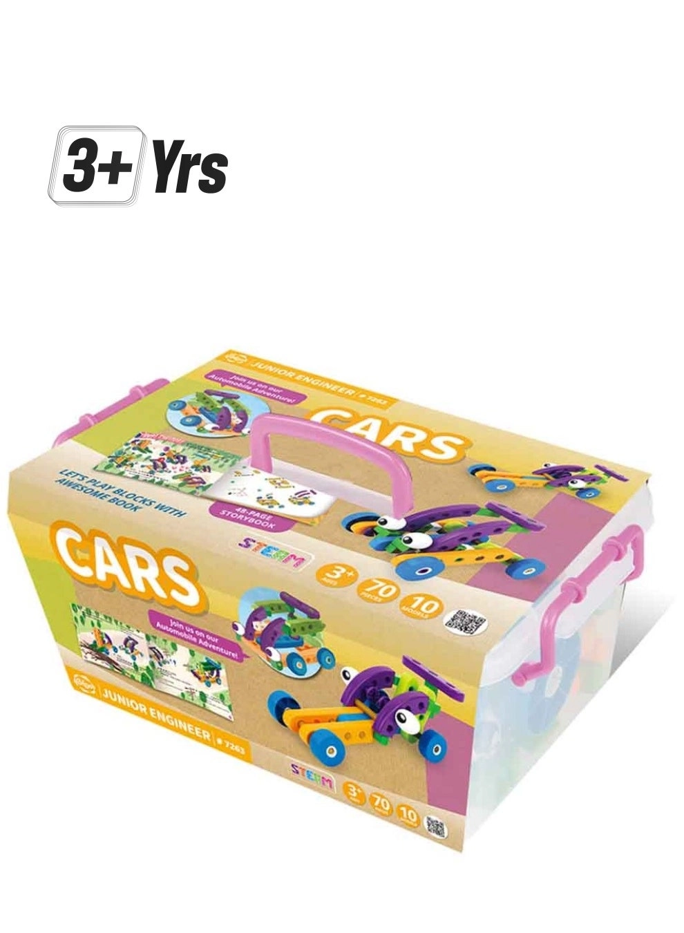 GiGo Toy Junior Engineer Cars - 70pcs