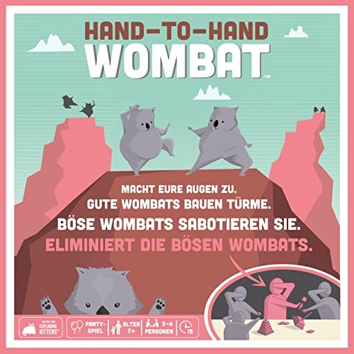 Hand-to-Hand Wombat - Party Game (German)