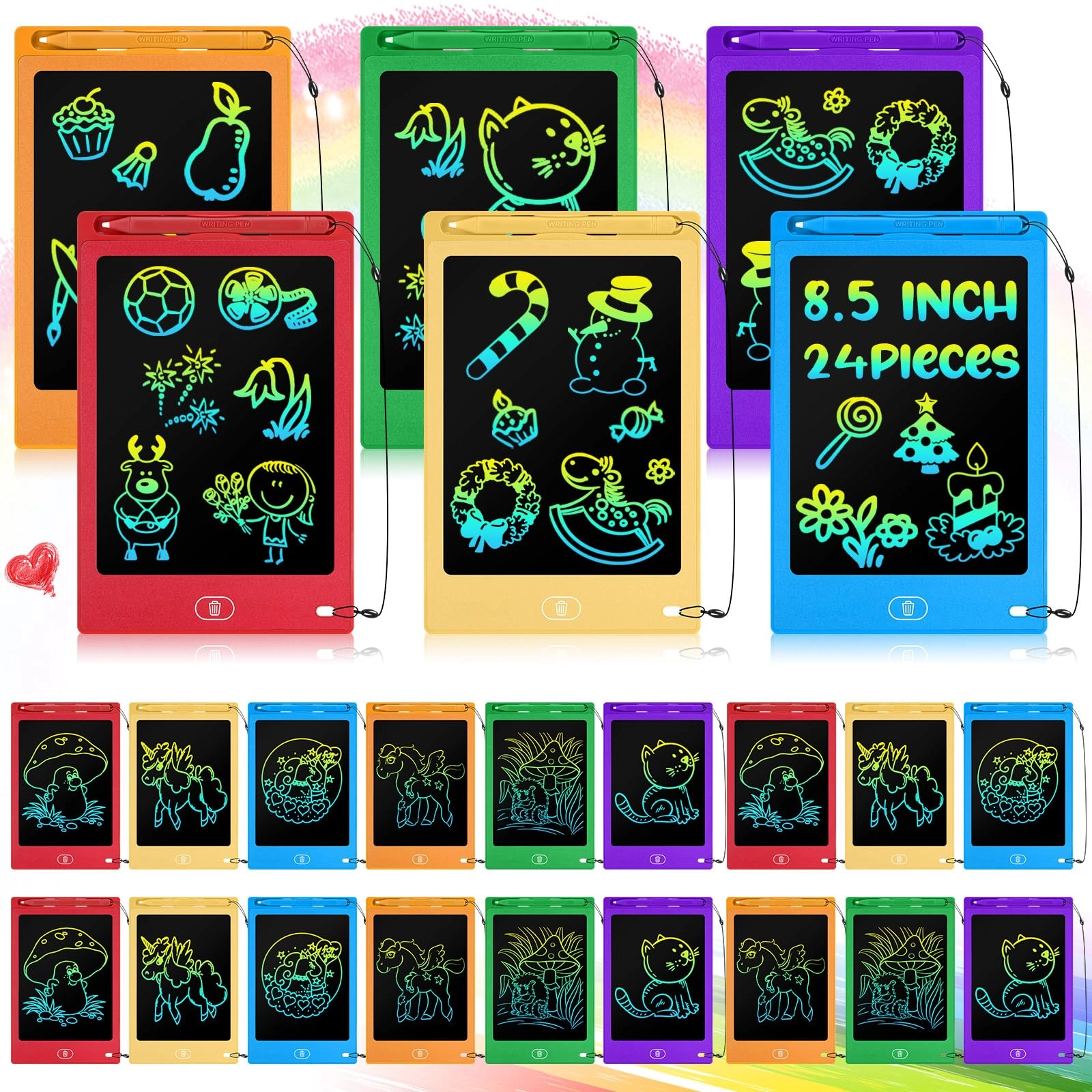 Zhehao LCD Writing Tablet - 8-10 24 pieces