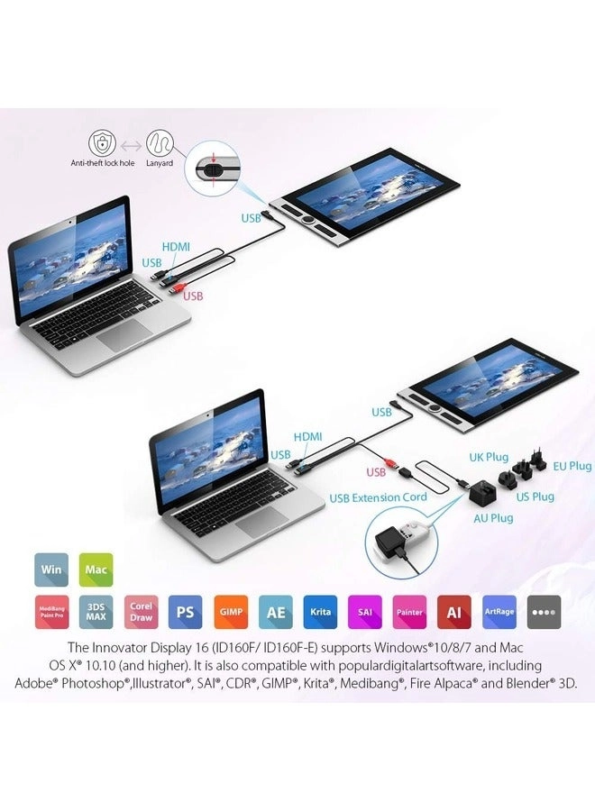 Innovator 16 - 15.6-Inch 1920x1080 92% Adobe RGB