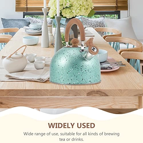 Coffee Pot - Stainless steel Green 19x19cm