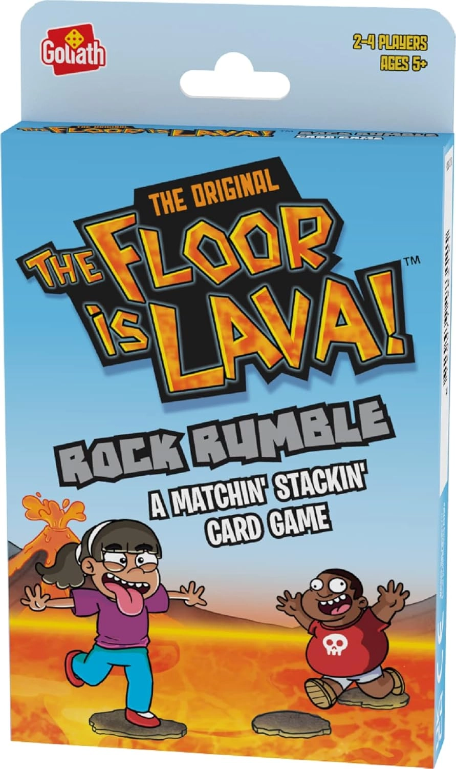 The Floor is Lava Rock Rumble - Card Game