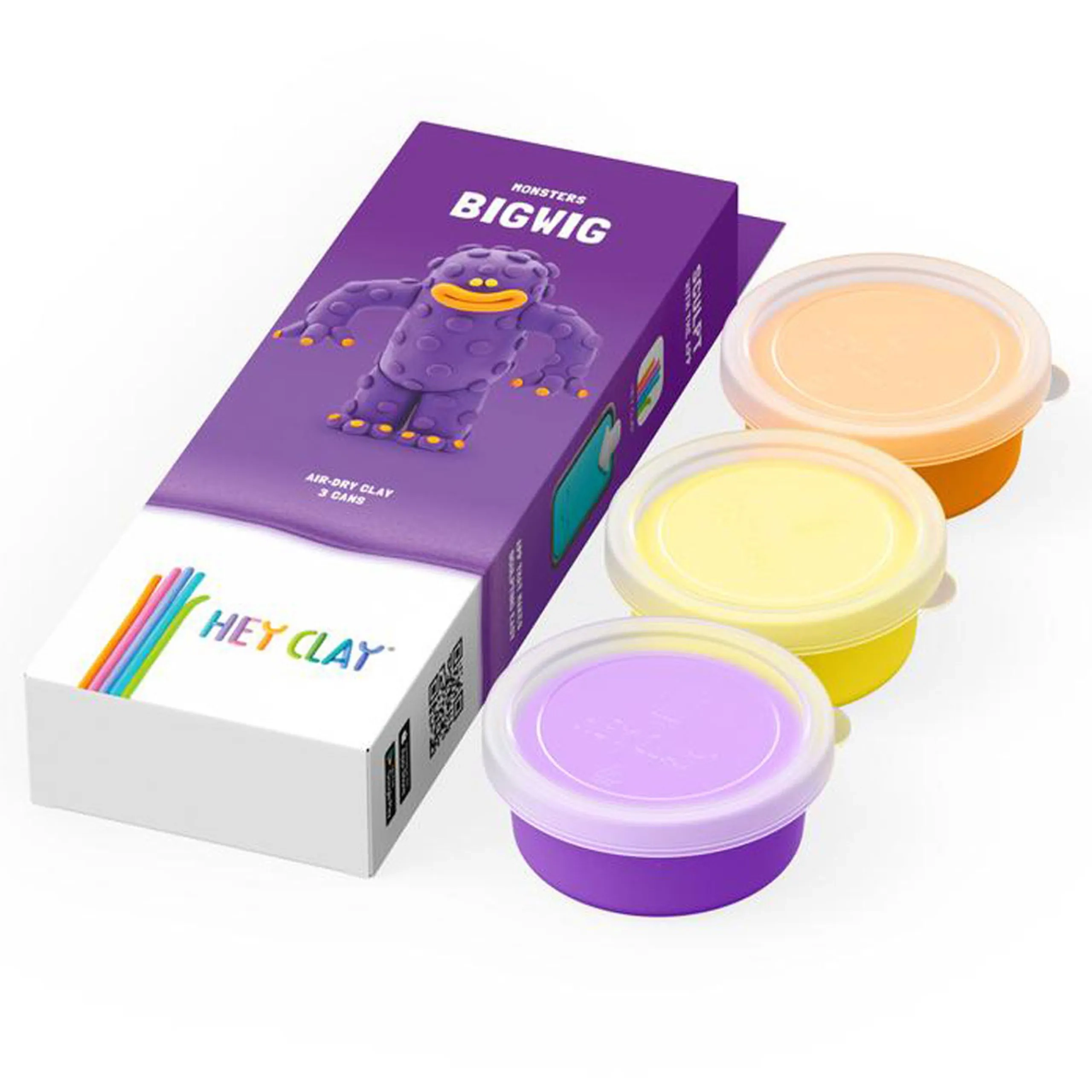 DIY Bigwig - Clay 170g 3pcs.