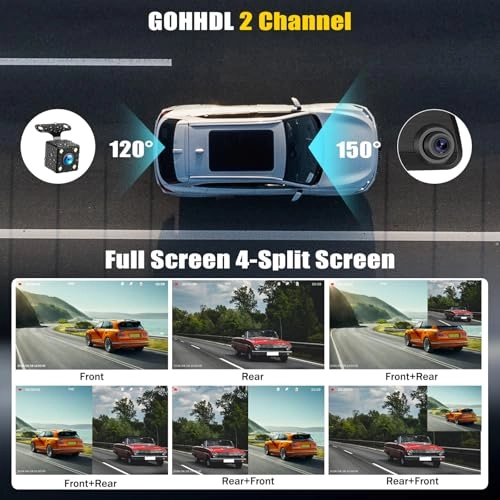 Mirror Dash Cam - 1080P