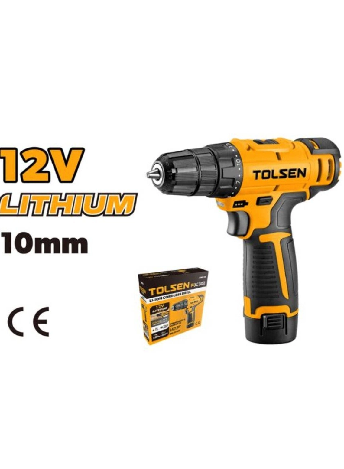 Li-Ion Cordless Drill - 1500 Milliamp Hours