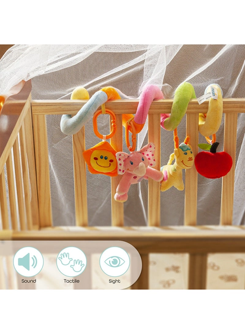 Spiral Activity Hanging Animal Toys - 0 Months Above