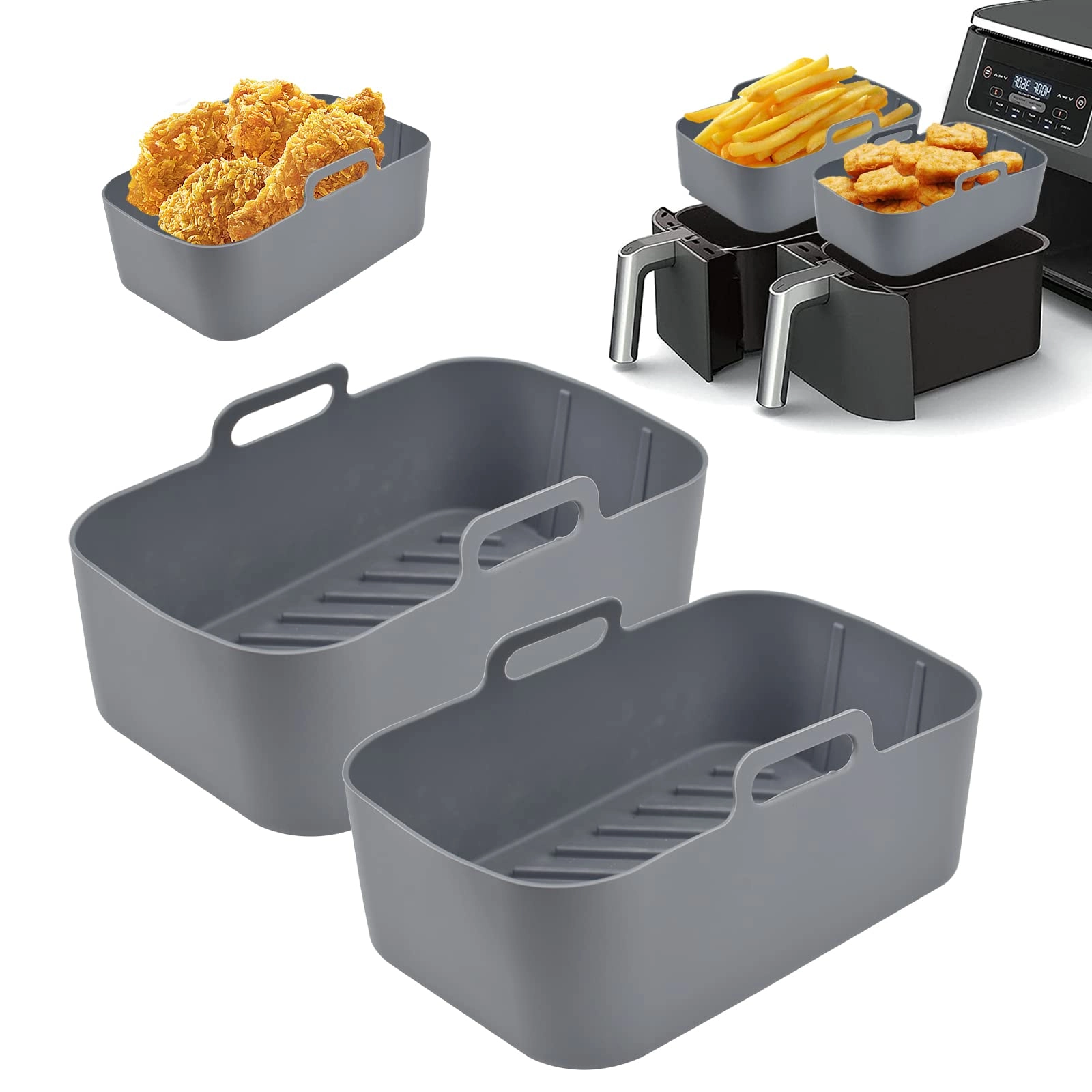 Silicone Pot - Silicone 2 x