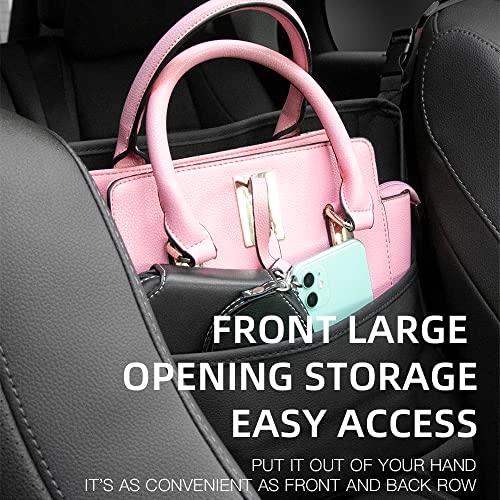 Car Storage Bag - Center Console Leather Large Capacity