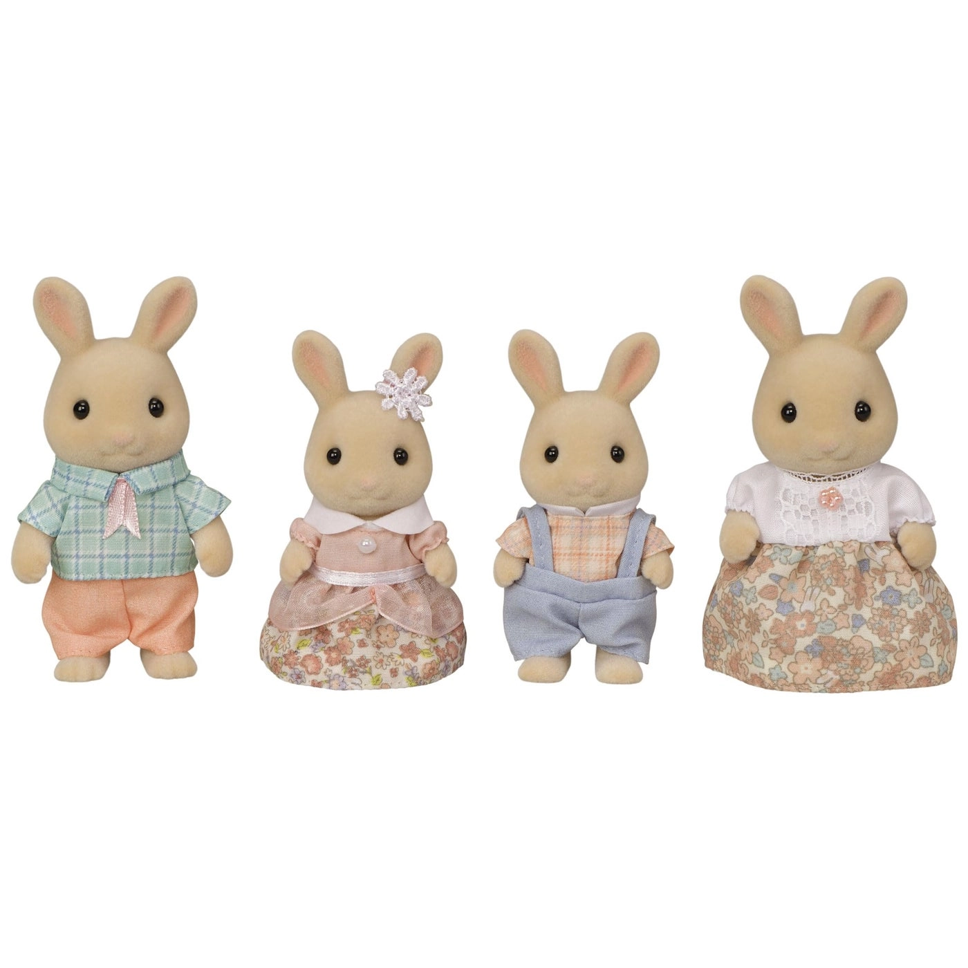 Milk Rabbit Family (CC2075) 4 pcs