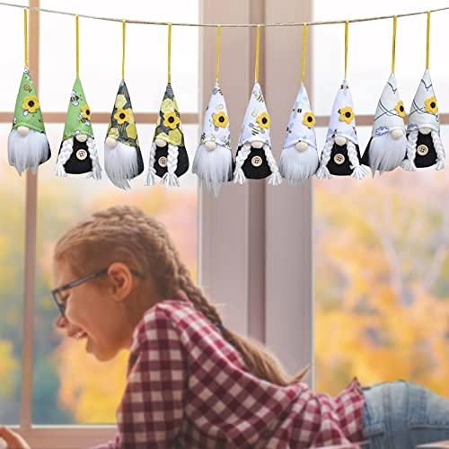 Bee Festival Gnome Pendant - cloth