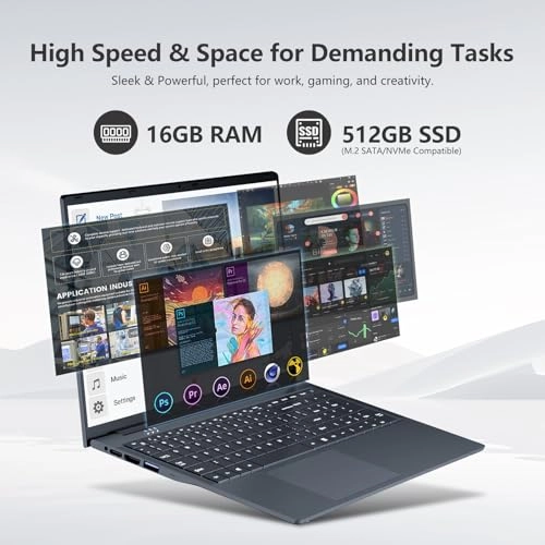 SuBook Pro - 17.3'' Celeron N150 16GB DDR4 512GB SSD