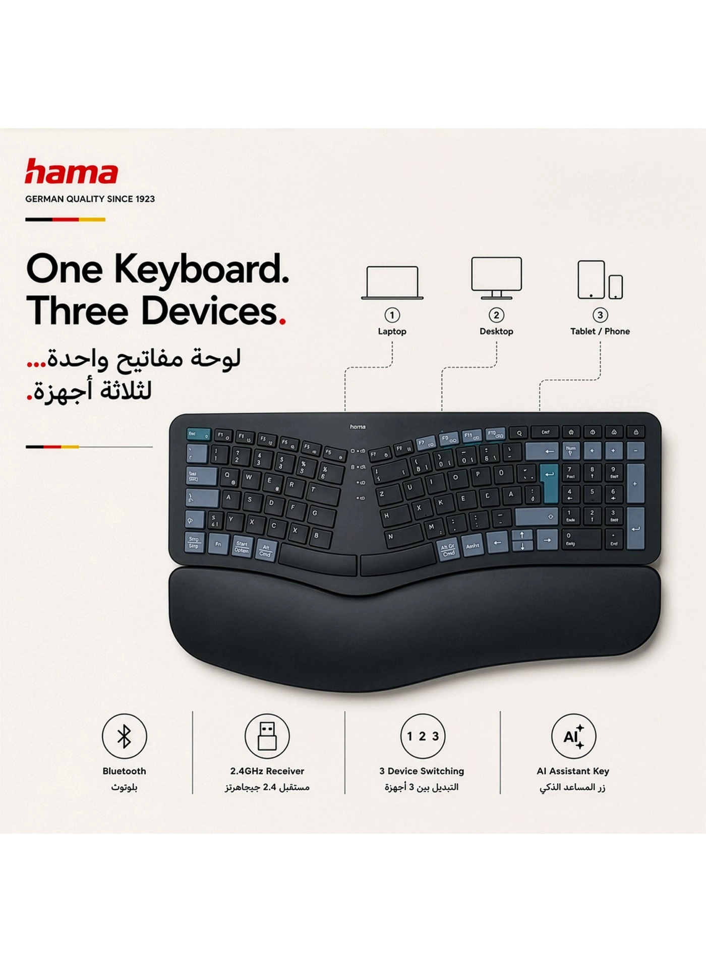 WK-900 Ergo - EN Wireless