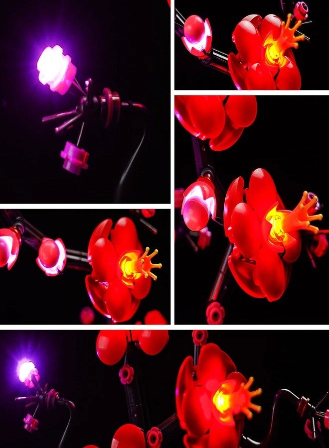 LED Lighting Compatible with Lego Plum Blossom 10369