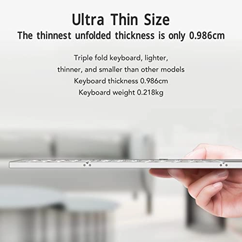 Foldable Bluetooth Keyboard - EN Wireless