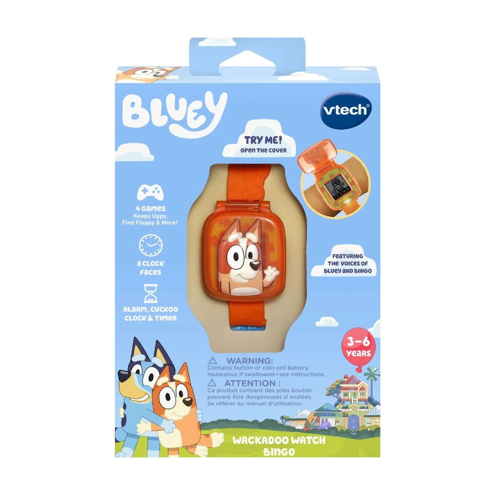 Bluey Wackadoo Learning Watch - 3 +